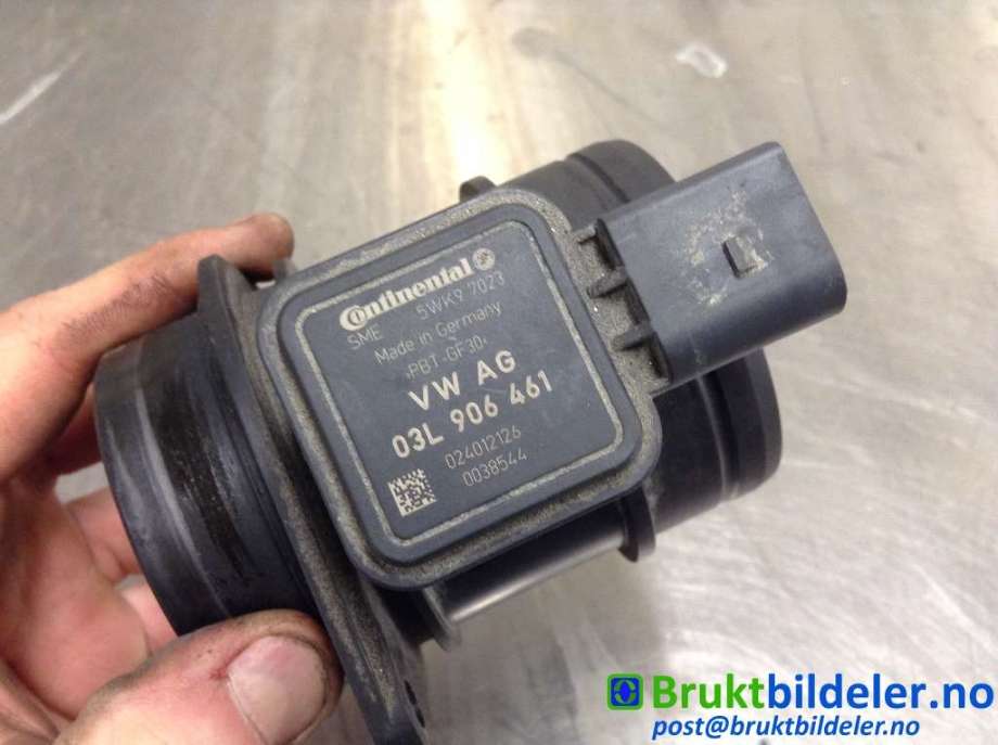 Luftmengde/luftmassemåler til VW Touran 2010-2015 (Type I, Fase 3) (VOLKSWAGEN|03L 906 461|5WK97023|)