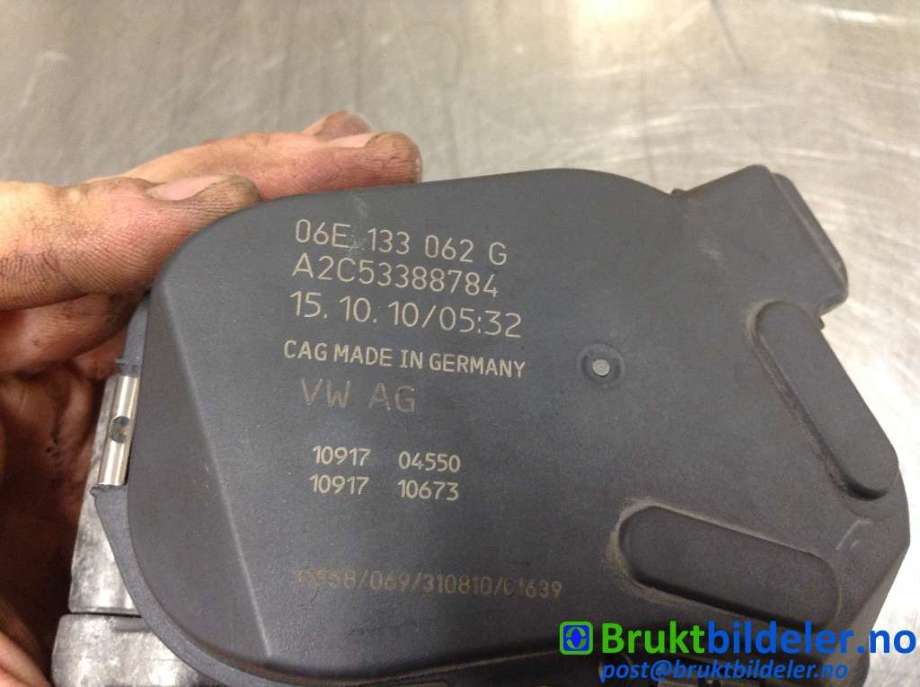 Spjeldhus til Audi A4 2007-2014 (Type IV) (B8) (B8) (AUDI|06E 133 062 G|A2C53388784|)