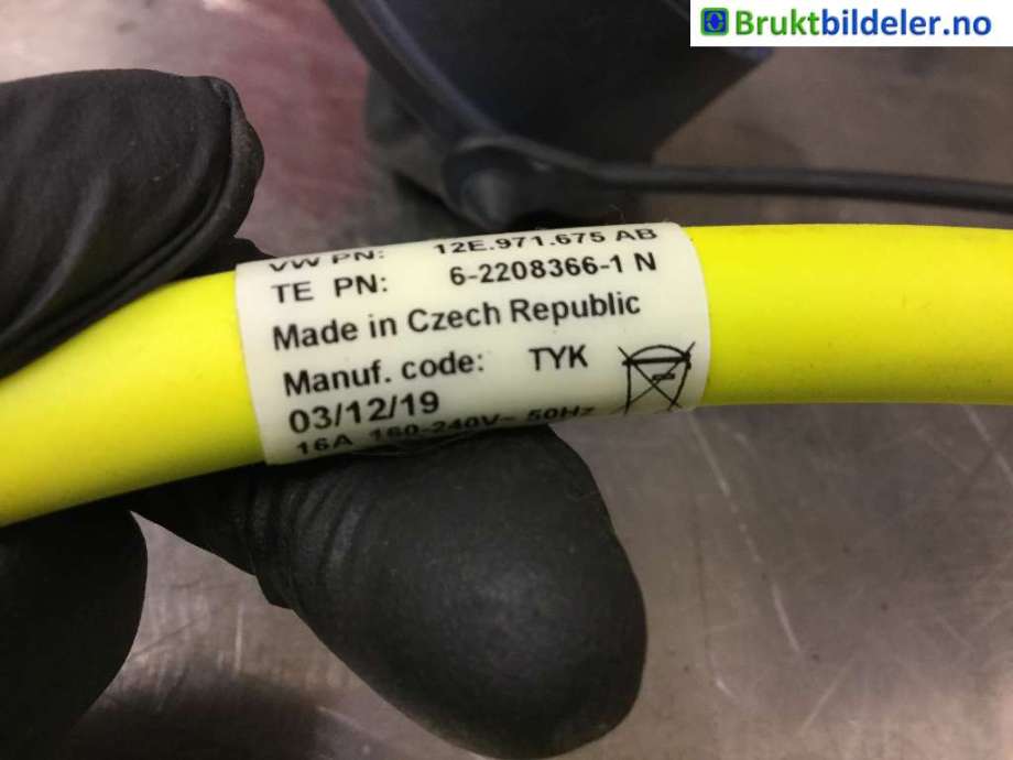 Batterilader (OBC - On Board Charger) til VW Passat 2015-2019 (Fase 1) (B8) (B8) (VOLKSWAGEN|12E 971 675 AB|)