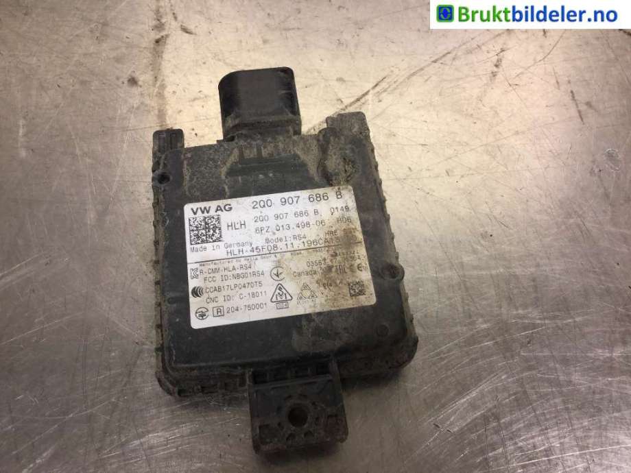 Sensor radar til VW Passat, 2015-2019 (Fase 1) (B8) (B8) (VOLKSWAGEN|2Q0 907 686 B)