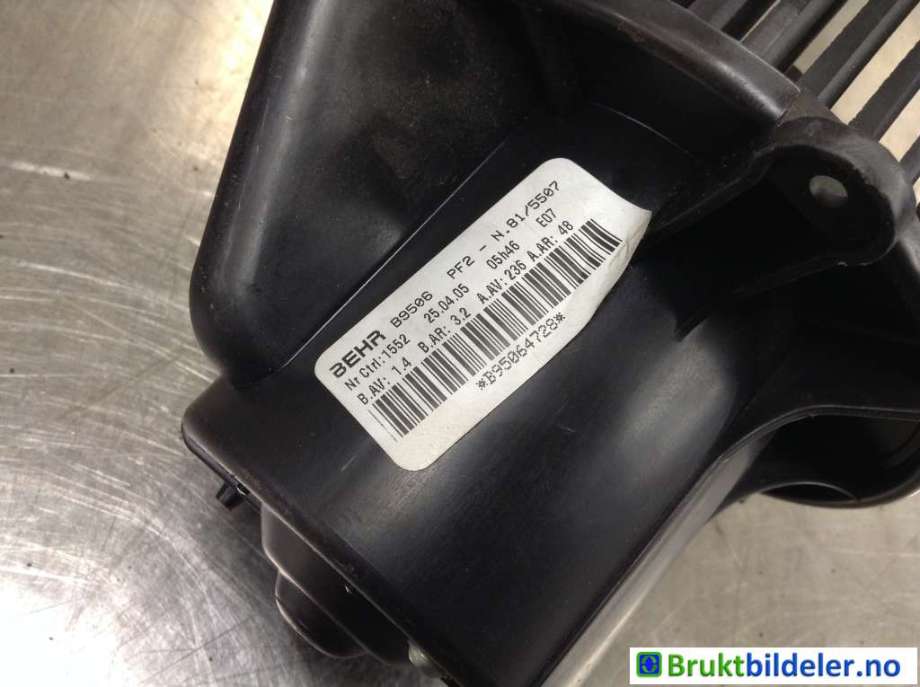 Varmeapparat motor til Citroën C4 2004-2011 (Type I)  (CITROEN||B95064728)