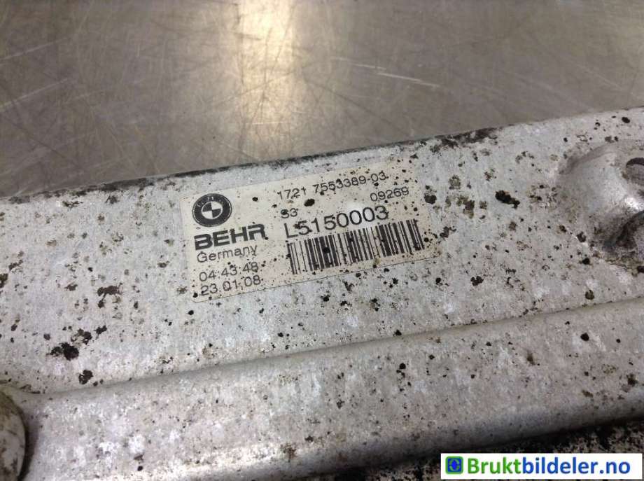 Oljekjøler til BMW X5 2007-2013 (E70) (E70) (BMW|17 21 7 553 389-03|L5150003|)
