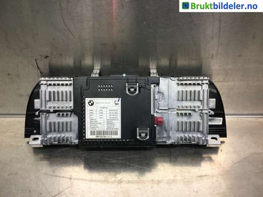 Multimedia display (MCU - Media Controller Unit) til BMW 5-Serie 2010-2017 (F10/F11) (F10/F11) (BMW|65 50 9 225 707|)