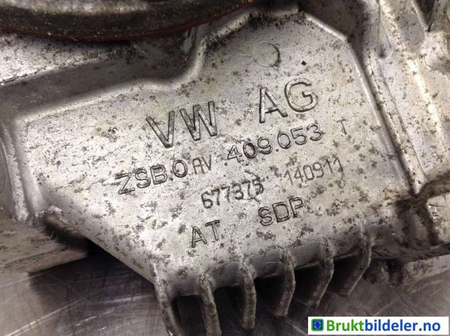 Girkasse 4WD fordelingskasse til Škoda Superb 2008-2015 (Type II) (SKODA|0AV 409 053 T|LHT;LRJ;LTX;MUA;NJD|)