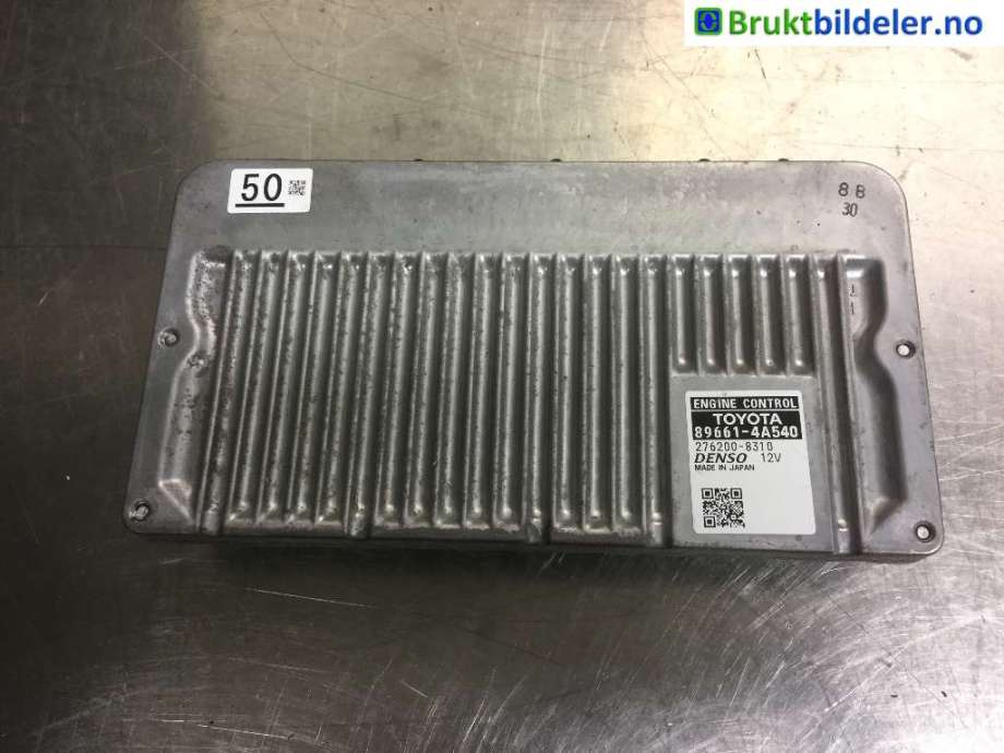 Styreenhet motor til Toyota RAV4, 2016-2019 (Type IV, Fase 2)  (TOYOTA|89661-4A540)