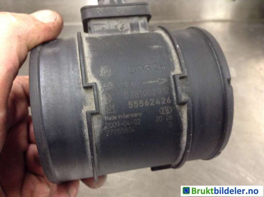 Luftmengde/luftmassemåler til Opel Insignia A 2009-2014  (OPEL|55562426|0 281 002 912|)