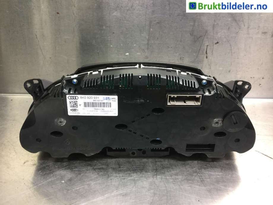Instrumentpanel til Audi A4 2007-2014 (Type IV) (B8) (B8) (AUDI|8K0 920 931|503 002 371 604|)