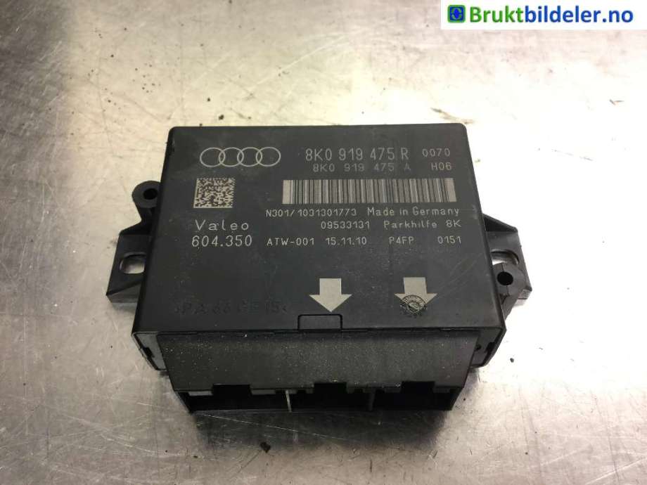 Styreenhet parkering til Audi A4, 2007-2014 (Type IV) (B8) (B8) (AUDI|8K0 919 475 R)