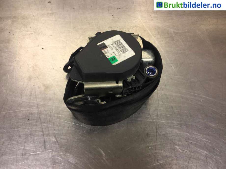 Sikkerhetsbelte foran høyre til Audi Q7, 2006-2010 (Type I, Fase 1)  (AUDI|4L1 857 706)