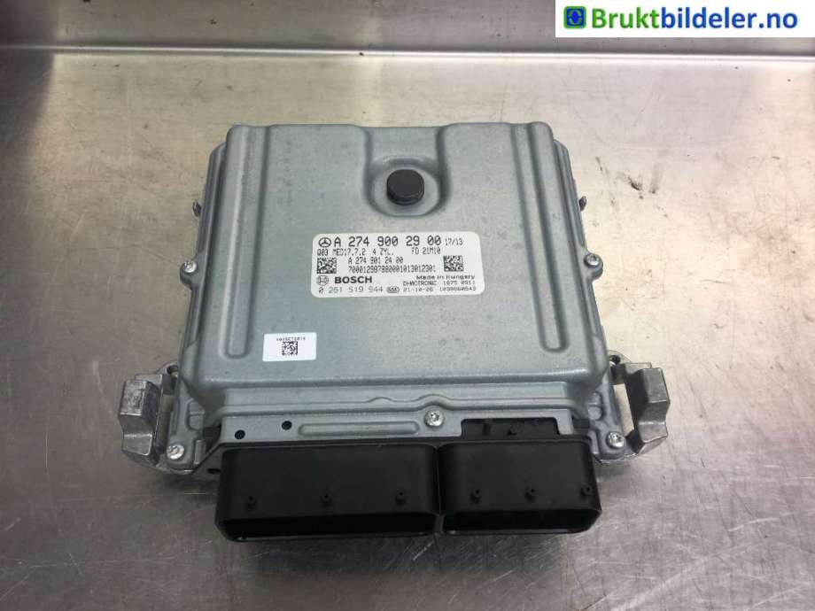 Styreenhet motor til Mercedes GLC, 2015-2022 (X253) (X253) (MERCEDES|A 274 900 29 00)