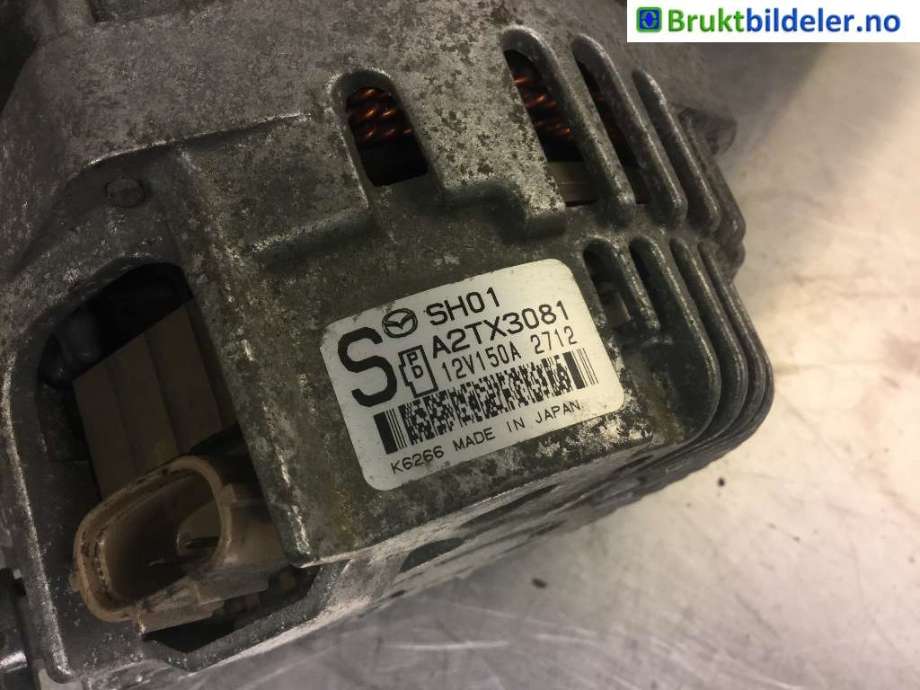 Dynamo til Mazda CX-5 2012-2017 (Type I) (MAZDA||A2TX3081)