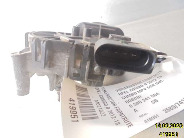 Viskermotor frontrute til Opel Combo D 2012-2018  (OPEL||0 390 241 564)