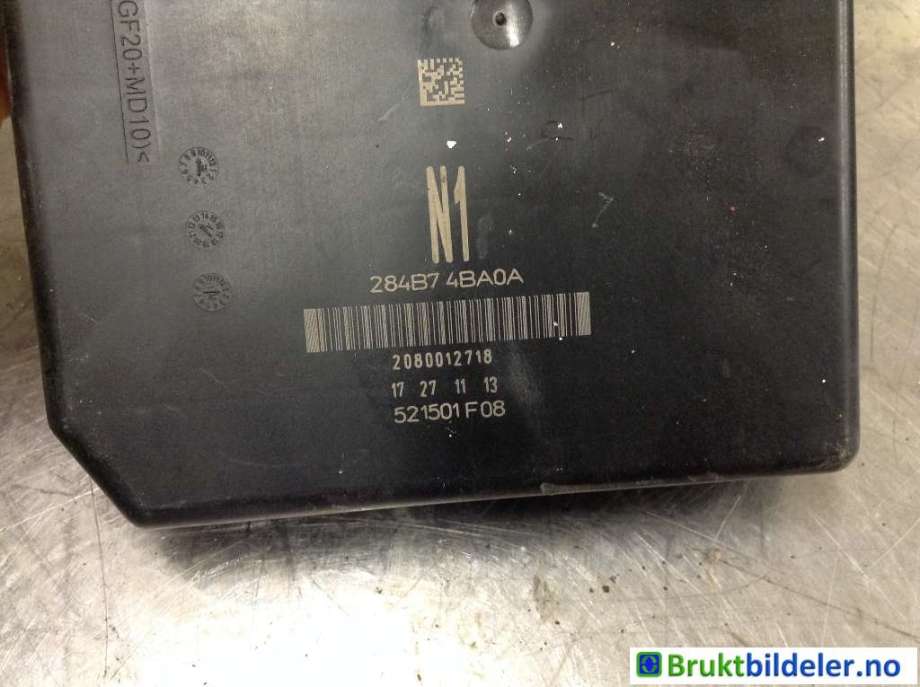 Sikringsboks til Nissan Qashqai 2014-2021 (Type II)  (NISSAN|284B7-4BA0A|521501F08|)