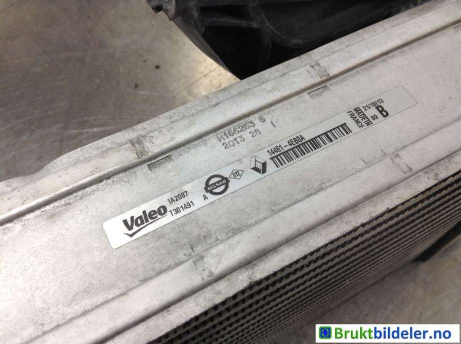 Intercooler til Nissan Qashqai 2014-2021 (Type II)  (NISSAN|14461-4EB0A|T301491 A|)
