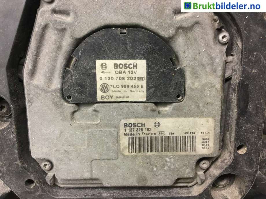 Kjølevifte til Audi Q7 2006-2010 (Type I, Fase 1)  (AUDI|7L0 121 203 G|)