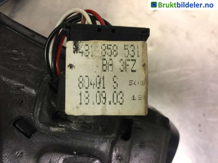 Speil venstre til Audi A6 2001-2004 (Type II, Fase 2) (C5) (C5) (AUDI|4B1 858 531 BB 3FZ|)