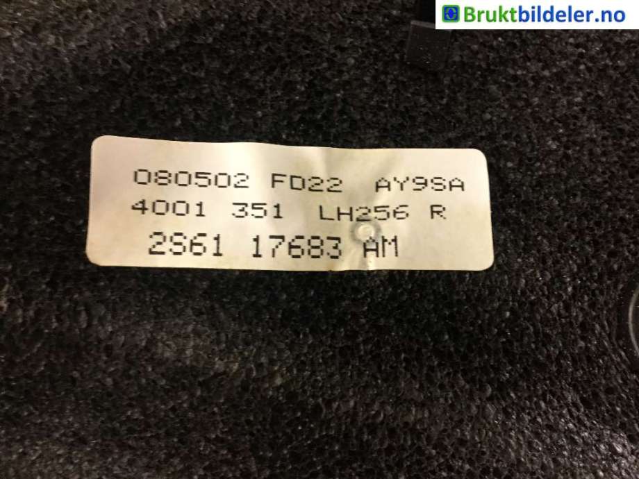 Speil høyre til Ford Fiesta 2002-2008 (Type V) (FORD|2S61-17683-AM|)