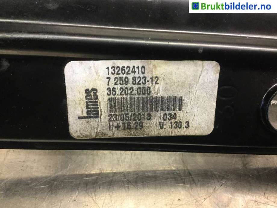 Ruteheis venstre foran til BMW 3-Serie 2012-2018 (F30/F31/F34) (F30/F31/F34) (BMW|7259823-12|)
