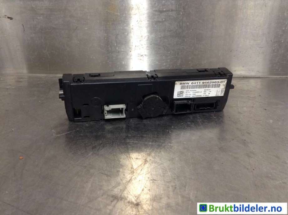Varmeapparat betjening til BMW 3-Serie 2005-2011 (E90/E91/E92/E93) (E90/E91/E92/E93) (BMW|64 11 9 162 983-01|)
