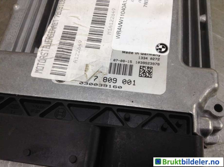 Styreenhet motor til BMW 3-Serie 2005-2011 (E90/E91/E92/E93) (E90/E91/E92/E93) (BMW|7 809 001|)