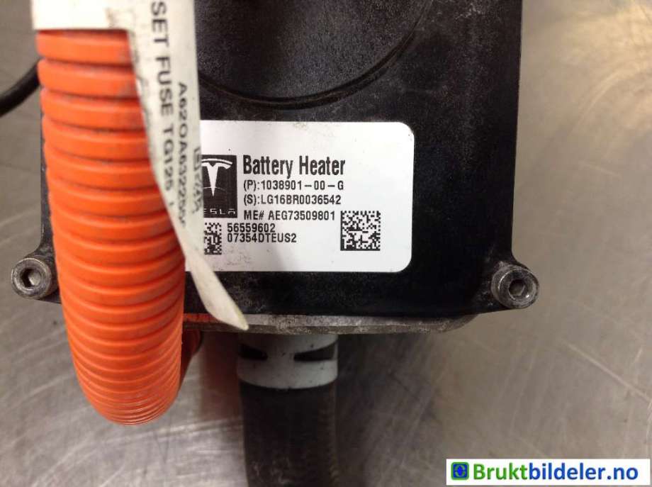 Diverse deler til Tesla Model S 2016-2021 (Fase 2)  (TESLA|1038901-00-G|LG16BR0036542|)