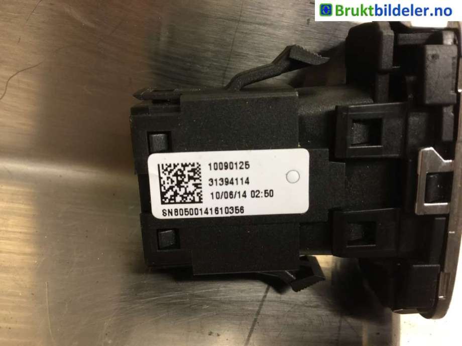 Bryter start/stopp til Volvo V70 2014-2016 (Type III, Fase 2)  (VOLVO|31394114|)