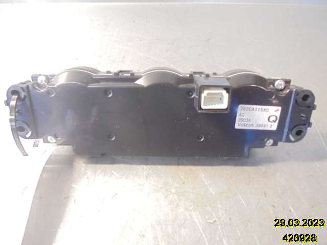 Varmeapparat betjening til Citroën C4, Aircross 2012-2017  (CITROEN|7820A115XC|38631 2|)