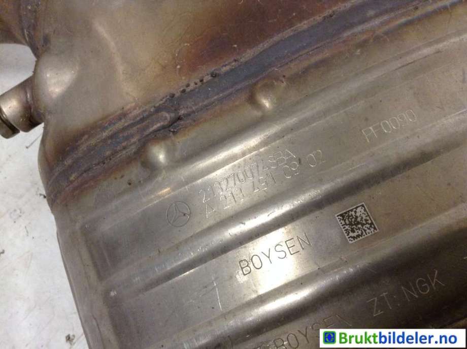 Katalysator til Mercedes GLC 2015-2022 (X253) (X253) (MERCEDES|A 213 491 09 02||A 253 490 69 01)
