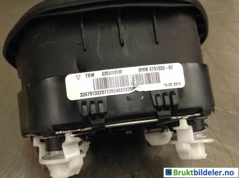 Airbag rattpute til BMW 3-Serie 2012-2018 (F30/F31/F34) (F30/F31/F34) (BMW|6791332-07|62560050F|)