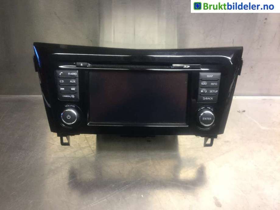 Bilstereo til Nissan Qashqai, 2014-2021 (Type II)  (NISSAN|25915-HV02A)
