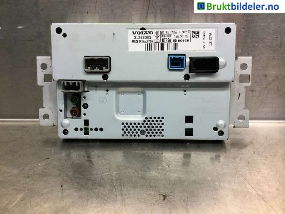 Instrument kjørecomputer til Volvo XC60 2008-2013 (Type I, Fase 1) (VOLVO|31382303|7 609 502 002|)