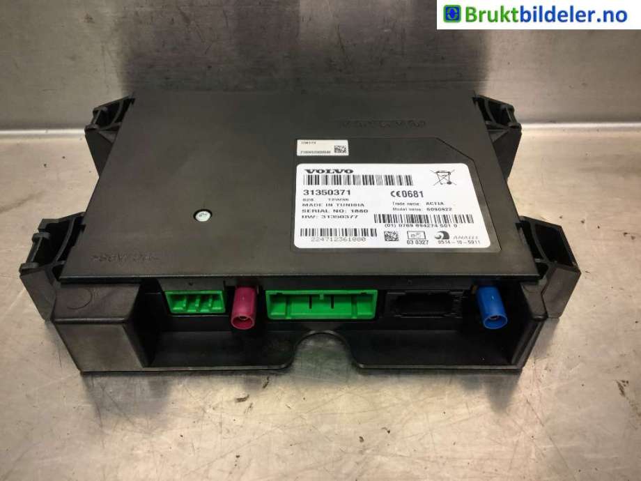 Styreenhet diverse til Volvo XC60, 2008-2013 (Type I, Fase 1)  (VOLVO|)