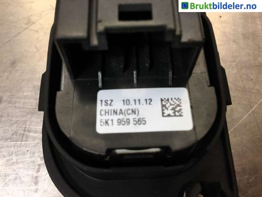 Bryter ruteheis til VW Tiguan 2011-2016 (Type I, Fase 2)  (VOLKSWAGEN|5K1 959 565|)