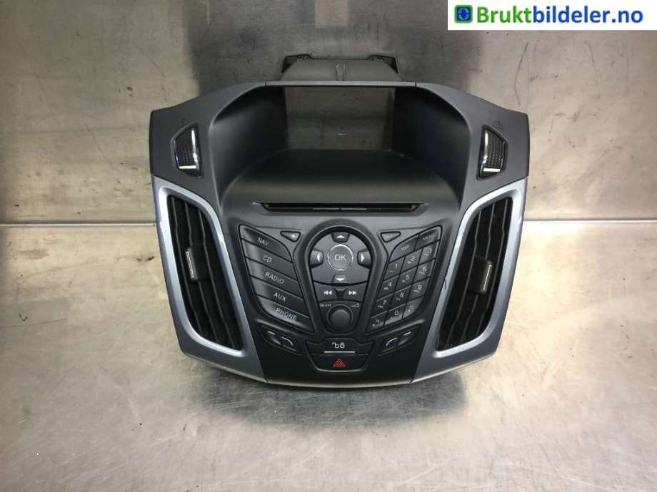 Bilstereo diverse til Ford Focus, 2011-2014 (Type III, Fase 1)  (FORD|AM5T-18K811-CE)