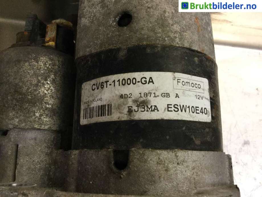 Starter til Ford Focus 2011-2014 (Type III, Fase 1)  (FORD|CV6T-11000-GA|ESW10E40|)