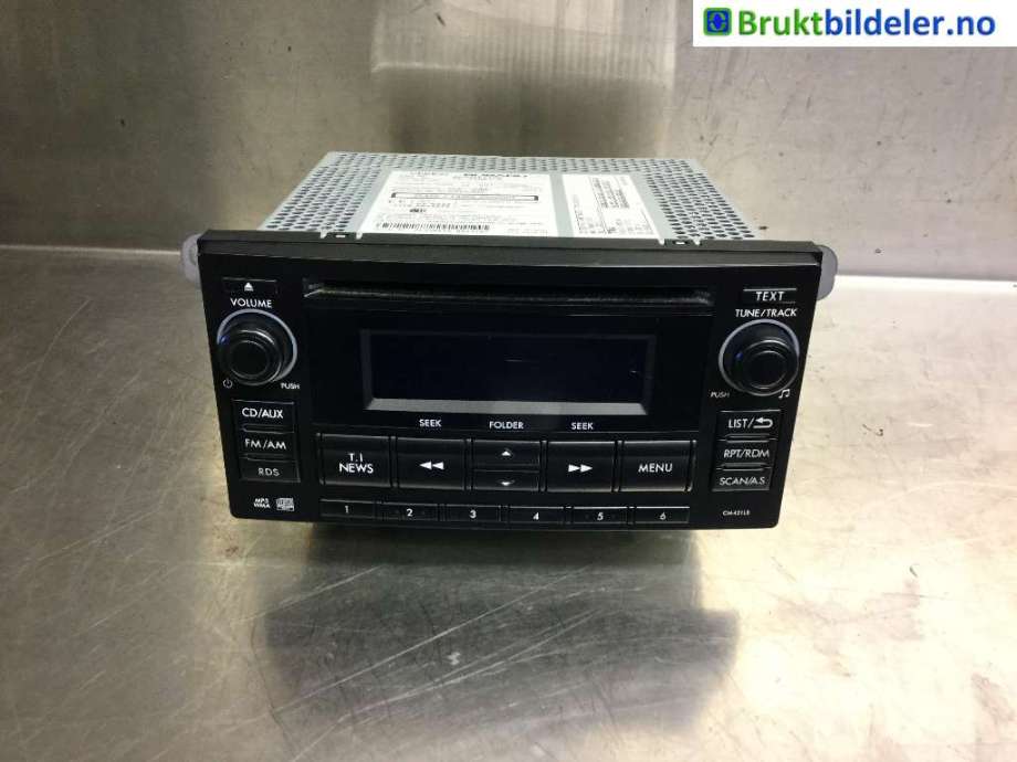 Bilstereo til Subaru XV 2012-2017 (Type I) (SUBARU|86201FJ420|)