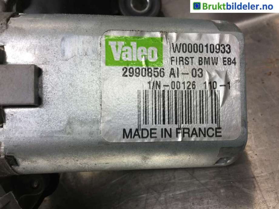 Viskermotor bakrute til BMW X1 2009-2015 (E84) (E84) (BMW|2990856 AI-03|)