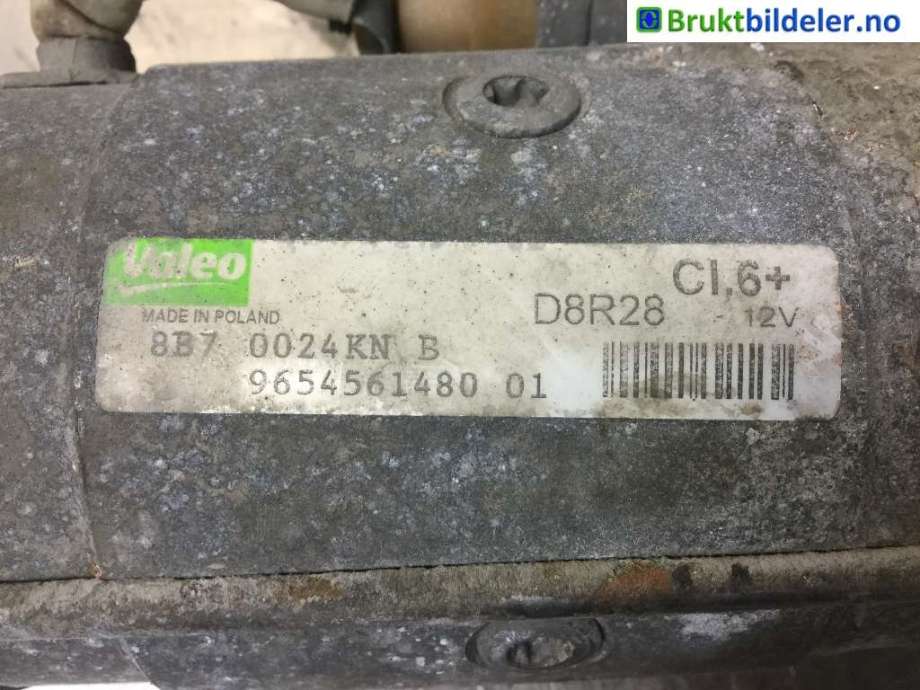 Starter diesel til Citroën C-Crosser 2007-2012  (CITROEN|9654561480|D8R28|)