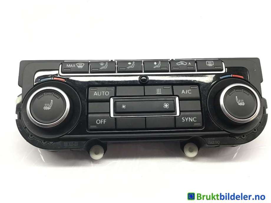 Varmeapparat betjening til VW Tiguan, 2011-2016 (Type I, Fase 2)  (VOLKSWAGEN|5K0 907 044 GM)