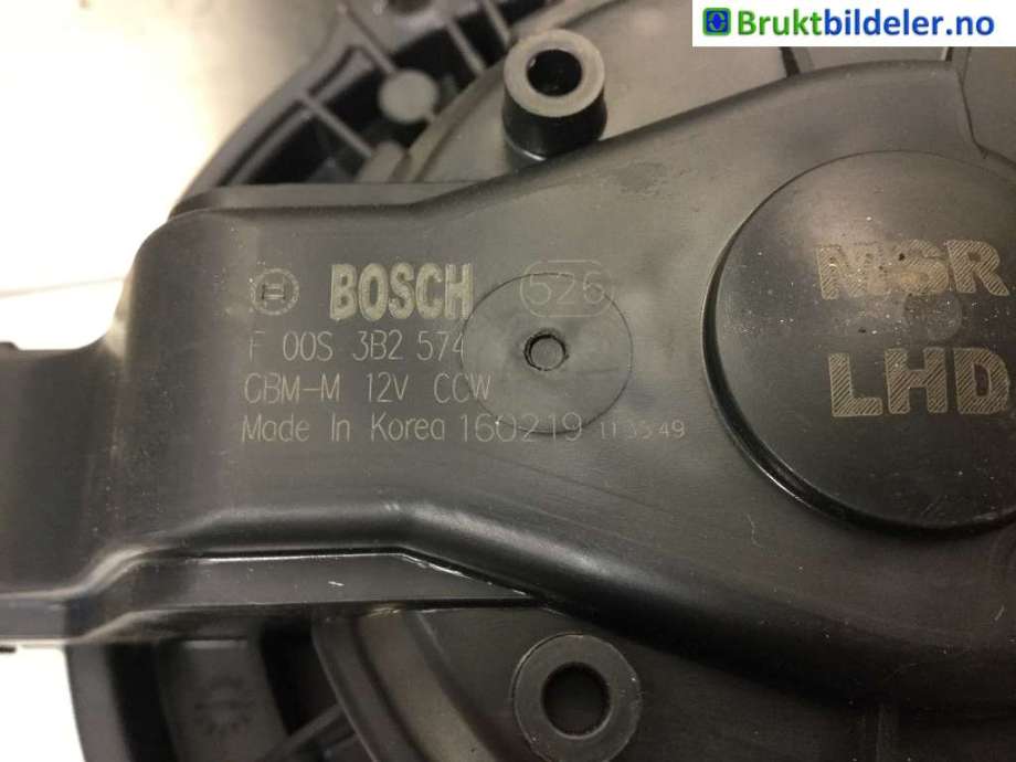 Varmeapparat motor til Tesla Model S 2016-2021 (Fase 2) (TESLA||F 00S 3B2 574)