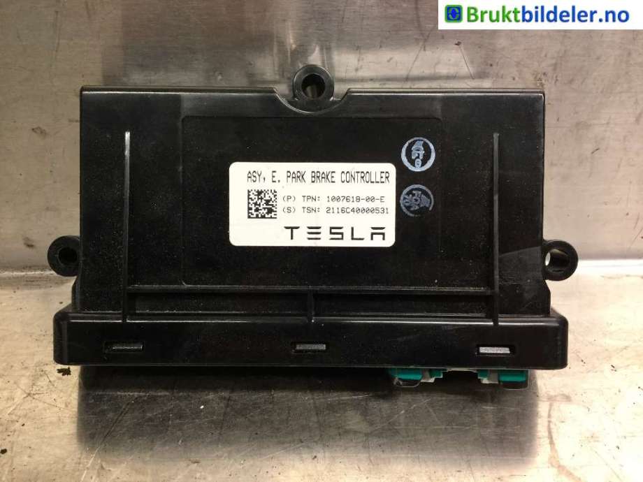Styreenhet elektrisk parkbrems (EPB - Electric Parking Brake) til Tesla Model S 2016-2021 (Fase 2) (TESLA|1007618-00-E|)