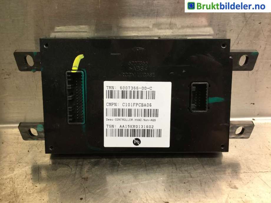 Styreenhet klima/aircondition til Tesla Model S, 2016-2021 (Fase 2)  (TESLA|6007366-00-C)