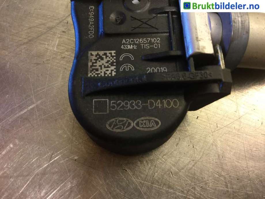 Sensor dekktrykk til Hyundai Ioniq Electric 2019-->> (Fase 2) (HYUNDAI|52933-D4100|)