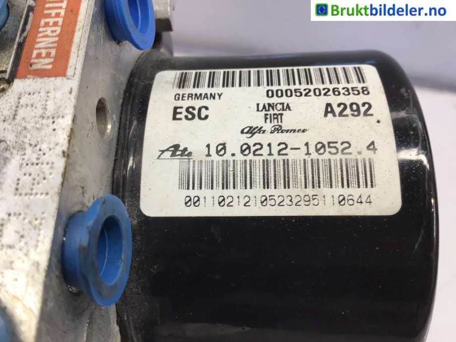 ABS sentral til Opel Combo D 2012-2018  (OPEL|00052026358|10.0212-1052.4|10.0961-1637.3)