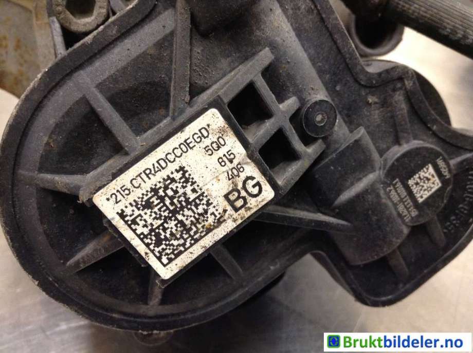 Bremsecaliper høyre bak til Audi A3 2012-2016 (Type III, Fase 1)  (AUDI|8V0 615 424|5Q0 615 406 BG|8V0 998 281 A)