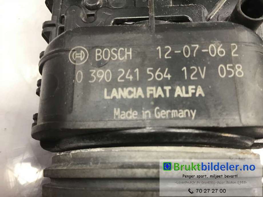 Viskermotor frontrute til Fiat Doblo 2010-->> (Type II)  (FIAT||0 390 241 564)