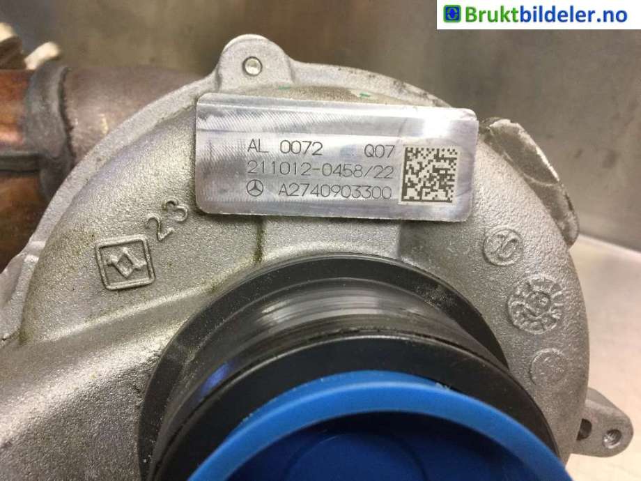 Turbo til Mercedes GLC 2015-2022 (X253) (X253) (MERCEDES|A 274 090 33 00|)