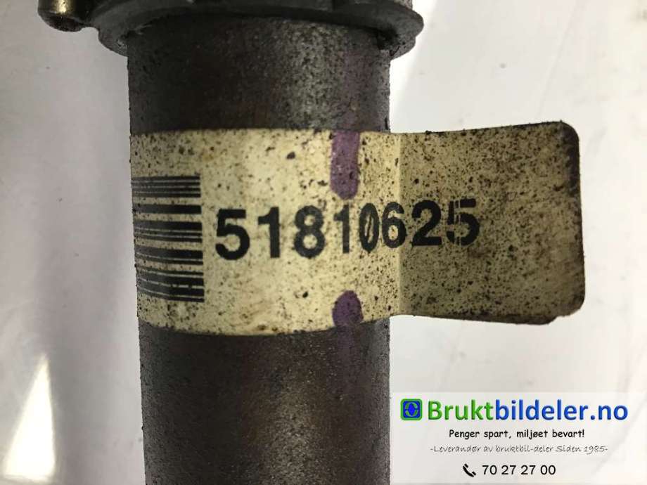 Drivaksel høyre foran til Fiat Doblo 2010-->> (Type II)  (FIAT|51810625|)