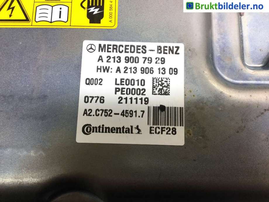 DCDC converter hybrid til Mercedes GLC 2015-2022 (X253) (X253) (MERCEDES|A 213 900 79 29|)