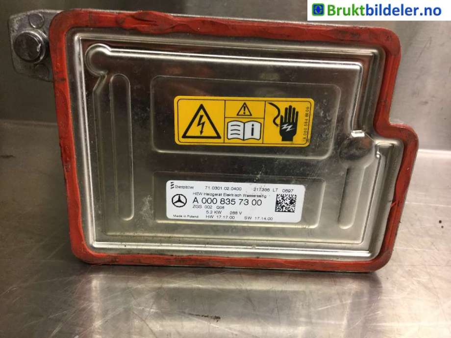 Motorvarmer elektrisk til Mercedes GLC 2015-2022 (X253) (X253) (MERCEDES|A 000 835 73 00|)